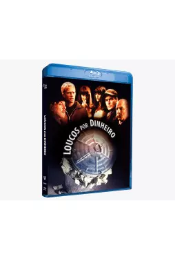 Blu-ray - Loucos Por Dinheiro - Edição de Colecionador - Exclusivo (Charlie Sheen - Mira Sorvino - Donald Sutherland)