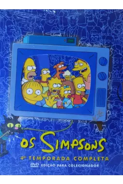 DVD - Os Simpsons - 4ª Temporada Completa - Edição de Colecionador