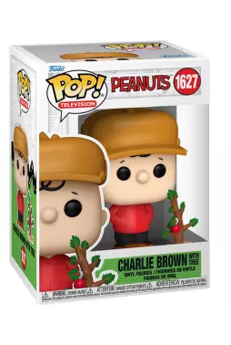 Funko Pop! Television - Snoopy (Peanuts) 1627 - Charlie Brown With Tree