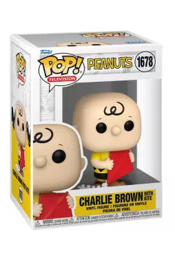 Funko Pop! Television - Snoopy (Peanuts) 1678 - Charlie Brown With Kite