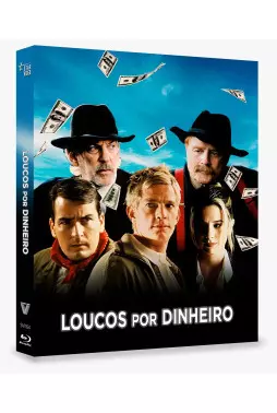 Blu-ray - Loucos Por Dinheiro - Edição de Colecionador - Exclusivo (Charlie Sheen - Mira Sorvino - Donald Sutherland)