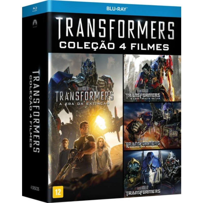 Transformers Edição Para Colecionador - 3 DVDs Filme Ação em