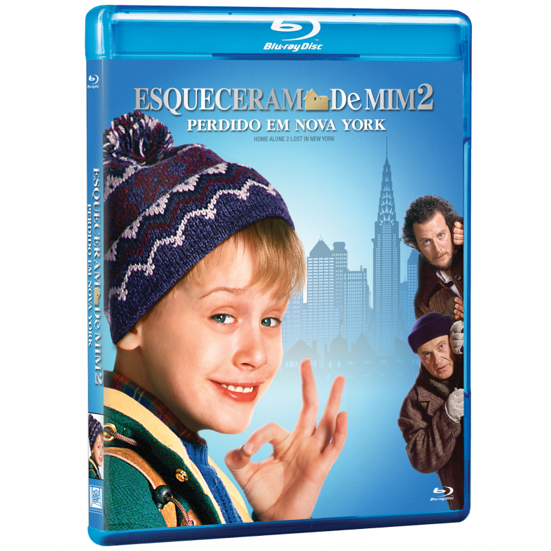 Bluray Esqueceram de Mim Coleção com 2 filmes Edição com Luva + Cards (Exclusivo)
