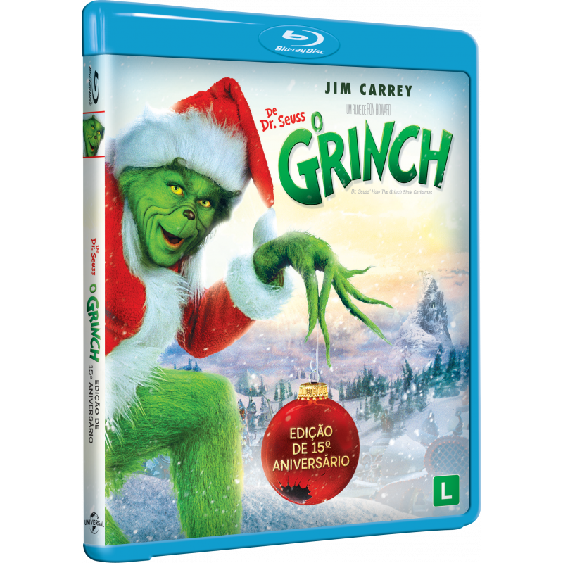 Bluray O Grinch (Exclusivo) Jim Carrey