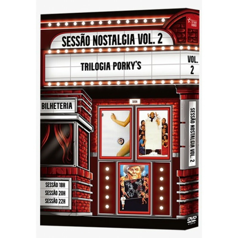 Sessão Nostalgia Volume 2 Trilogia Porkys (Exclusivo)