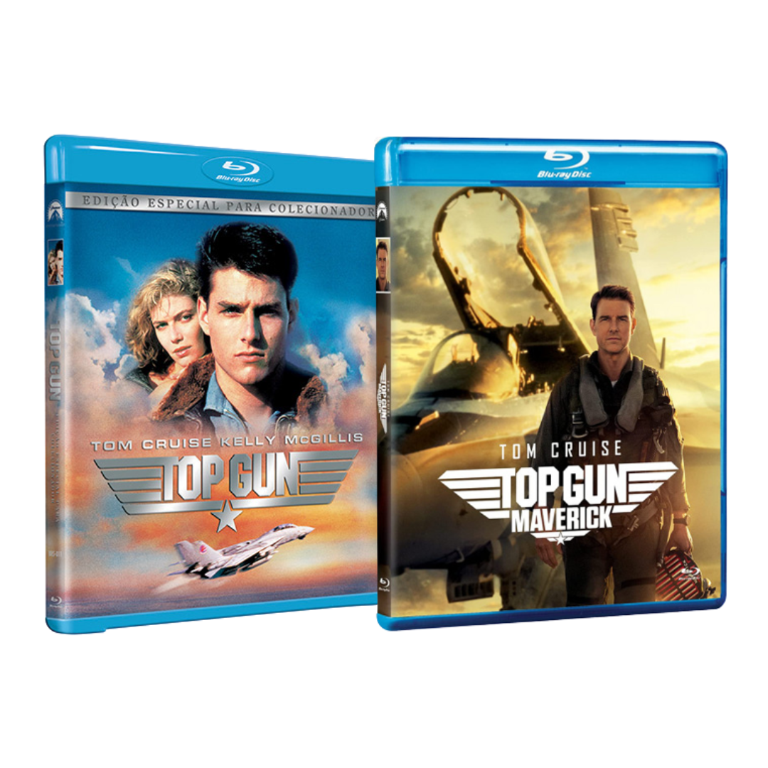 Bluray Top Gun Coleção Completa (Tom Cruise)