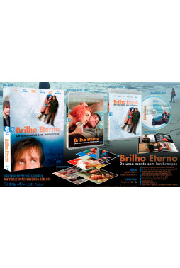 Blu-ray - Brilho Eterno de uma Mente Sem Lembranças - Edição de Colecionador (Jim Carrey - Kate Winslet - Kirsten Dunst - Elijah Wood)
