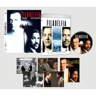 Blu-ray - Filadélfia - Edição de Colecionador (Exclusivo) - Tom Hanks - Denzel Washington - Antônio Banderas