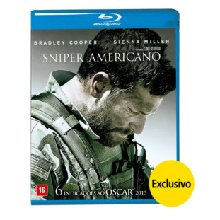 Blu-ray - Sniper Americano - Edição Limitada (Bradley Cooper - Sienna Miller)