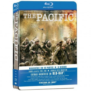 Blu-ray - The Pacific - Minissérie Completa (Tom Hanks - Steven Spilberg) - Edição Lata