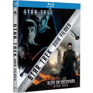 Blu-ray - Star Trek - Coleção com 2 filmes - Edição de Colecionador