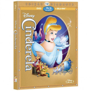 Blu-ray + DVD - Cinderela - Edição de Colecionador
