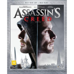 Blu-ray - Assassins Creed - Edição de Colecionador (DUPLO) - Jeremy Irons - Michael Fassbender