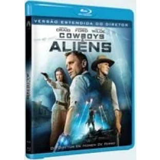 Blu-ray - Cowboys & Aliens - Versão do Diretor (Daniel Craig - Harrison Ford - Olivia Wilde)