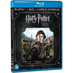 Blu-ray + DVD + Livro Eletrônico - Harry Potter e o Cálice de Fogo - Edição de Colecionador