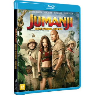 Blu-ray - Jumanji - Bem-Vindo a Selva (Dwayne Johnson - Jack Black)