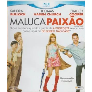 Blu-ray - Maluca Paixão (Sandra Bullock - Bradley Cooper)