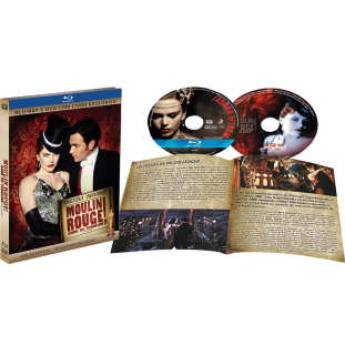 Blu-ray - Moulin Rouge - Amor em Vermelho (BD + DVD com livro exclusivo)  Nicole Kidman - Ewan McGregor