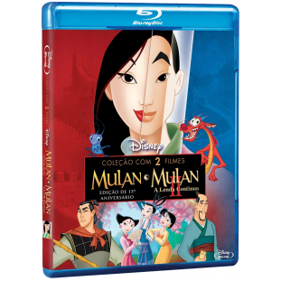 Blu-ray - Mulan 1 e 2 - Coleção Completa