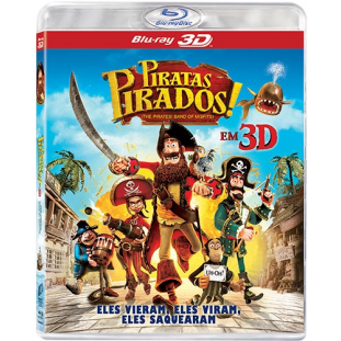 Blu-ray - Piratas Pirados (Hugh Grant - Salma Hayek - Jeremy Piven)