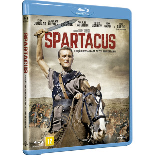 Blu-ray - Spartacus - 55º Aniversário - Edição DE Colecionador (Exclusivo)