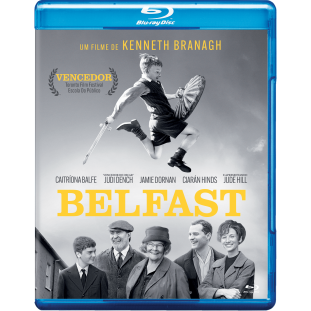 Blu-ray - Belfast (Judi Dench e Ciarán Hinds) - Edição com Luva