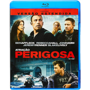 Blu-ray - Atração Perigosa - Com as Duas Versões (Ben Affleck - Jeremy Renner - Jonh Hamm - Blake Lively)