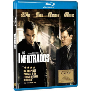 Blu-ray - Os Infiltrados (Leonardo Di Caprio - Jack Nicholson - Matt Damon - Mark Wahlberg)
