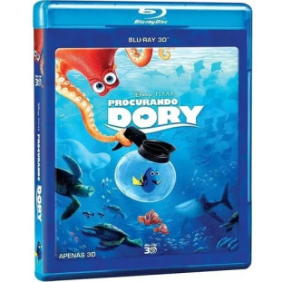 Blu-ray - Procurando Dory 3D