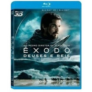 Blu-ray - Êxodo - Deuses e Reis 3D + 2D (Ridley Scott - Christian Bale)