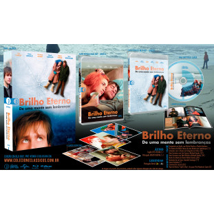 Blu-ray - Brilho Eterno de uma Mente Sem Lembranças - Edição de Colecionador (Jim Carrey - Kate Winslet - Kirsten Dunst - Elijah Wood)