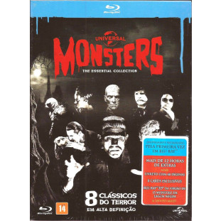 Blu-ray - Monsters - The Essential Colection (8 Filmes) - Edição de Colecionador