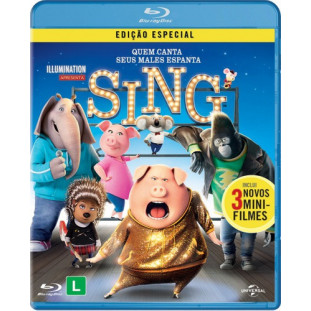 Blu-ray - SING  - Edição Especial (Matthew McConaughey)