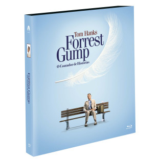 Blu-ray - Forrest Gump - O Contador de Histórias - Edição de Colecionador com Card - Tom Hanks (Exclusivo)