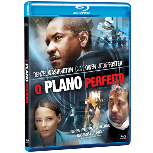 Blu-ray - O Plano Perfeito (Exclusivo) - Denzel Washington - Clive Owen - Jodie Foster - Willem Dafoe