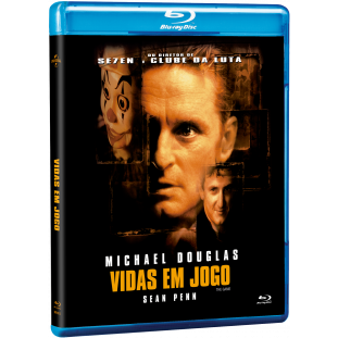 Blu-ray - Vidas em Jogo (Exclusivo) - Com Michael Douglas - Sean Penn