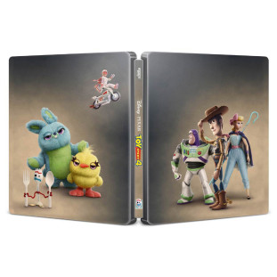 Blu-ray - Toy Story 4 - Edição de Colecionador - DUPLO (Steelbook)