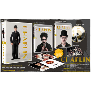 Blu-ray - Chaplin - Edição de Colecionador (Robert Downey Jr. - Anthony Hopkins - Dan Aykroyd)