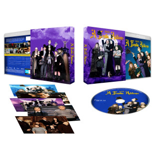 Blu-ray - A Família Addams - Coleção Completa -  Edição de Colecionador (Raúl Julia - Anjeica Huston - Christina Ricci - Christopher Lloyd)