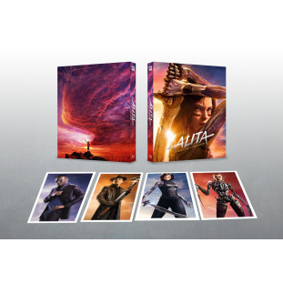 Blu-ray + DVD - Alita - Anjo de Combate - Edição de Colecionador - DUPLO (Exclusivo)