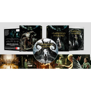 Blu-ray - O Labirinto do Fauno - Edição de Colecionador (Guilhermo Del Toro) - Exclusivo