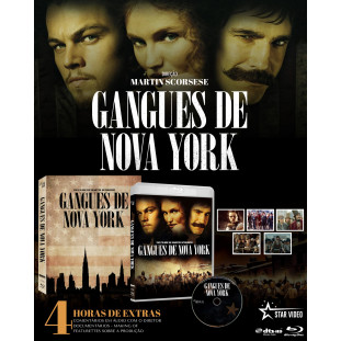 Blu-ray - Gangues de Nova York (Leonardo DiCaprio - Cameron Diaz - Daniel Day-Lewis) - Exclusivo