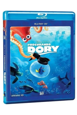 Blu-ray - Procurando Dory 3D