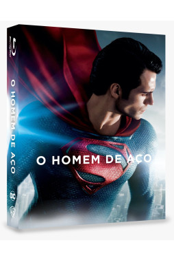 Blu-ray + DVD - O Homem de Aço - Edição de Colecionador Limitada (DUPLO) - Exclusivo