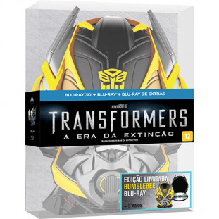 Blu-ray - Transformers - A Era da Extinção - Edição Limitada Bumblebee (3D + BD duplo)