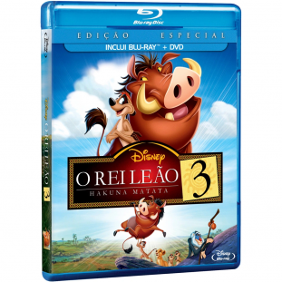 Blu-ray - O Rei Leão 3 - Edição Especial (BD + DVD)