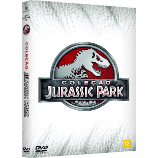 Jurassic Park - Coleção com os 4 filmes - Edição com luva