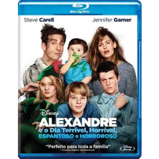 Blu-ray + DVD - Alexandre e o Dia Terrível, Horrível, Espantoso e Horroroso