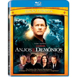 Blu-ray - Anjos e Demônios  - 2 Versões do Filme (Tom Hanks - Ron Howard)