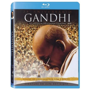 Blu-ray - Gandhi - Edição de Colecionador (DUPLO)
